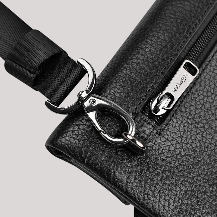 Carbon Compact Crossbody Bag