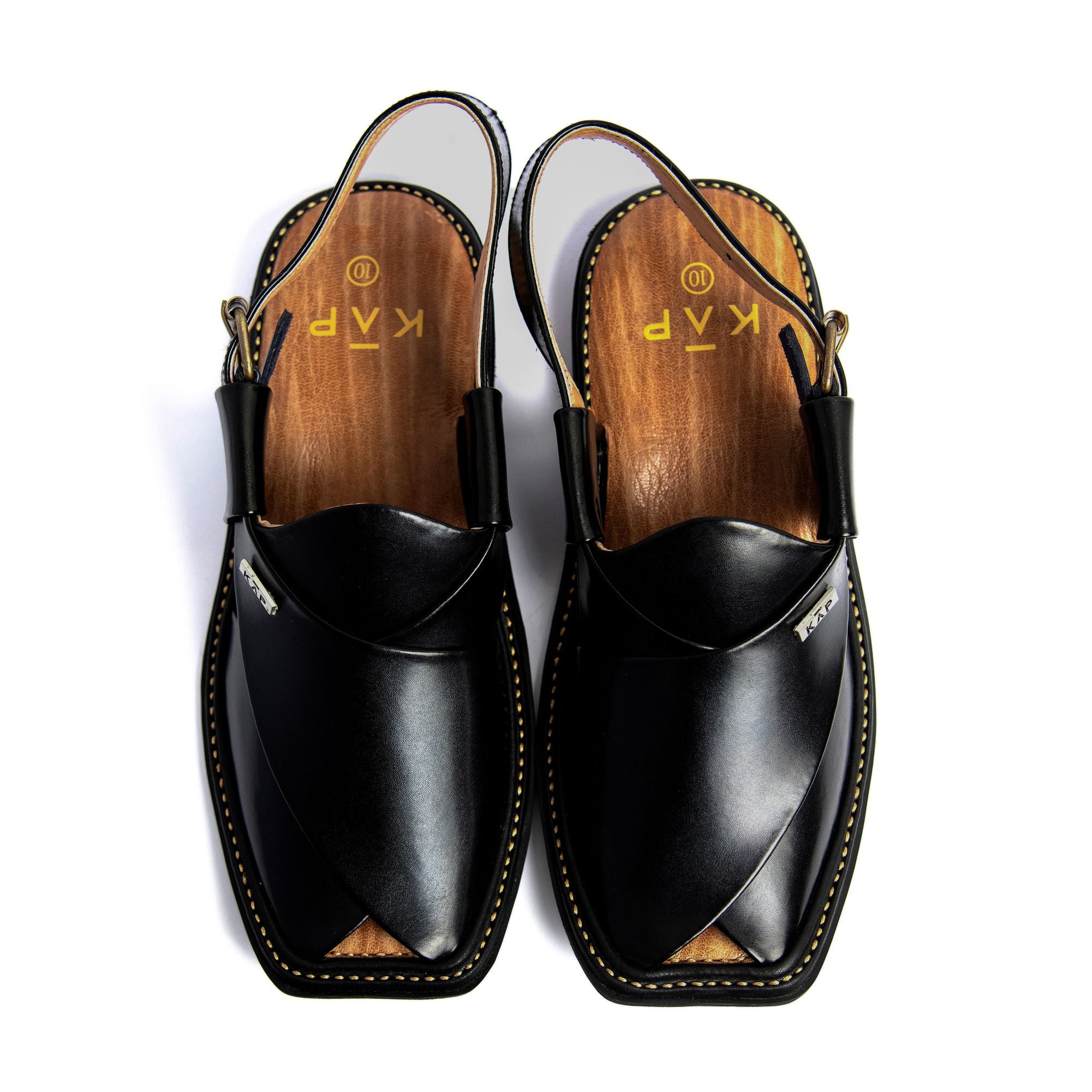 Black Peshawari Chapal