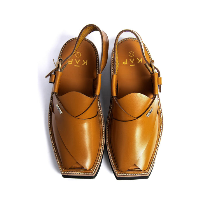 Tradewalk - Premium Kaptan Chappal (Camel Color)