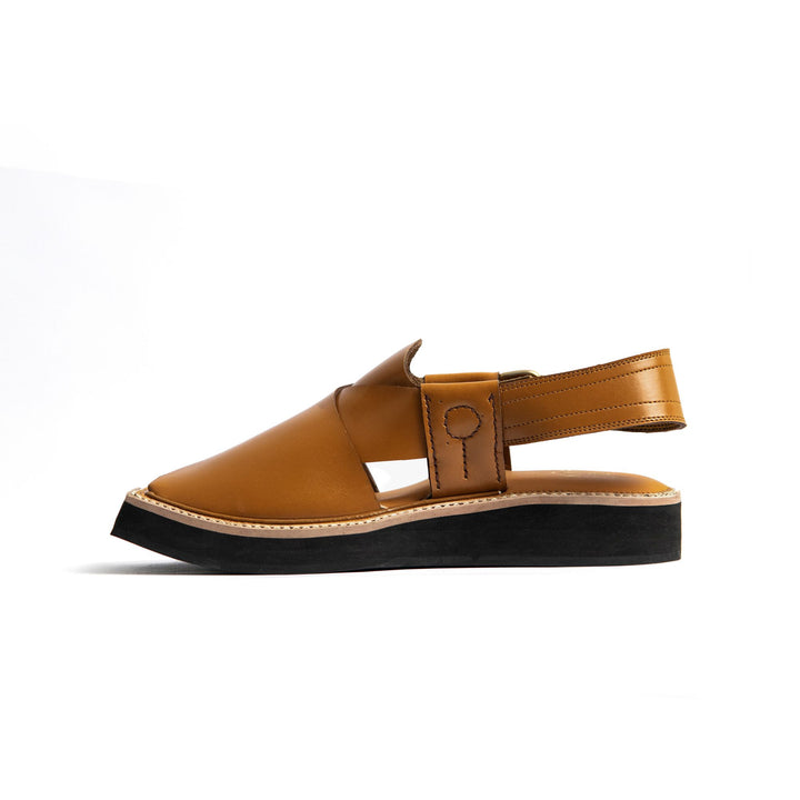 Tradewalk - Premium Kaptan Chappal (Camel Color)