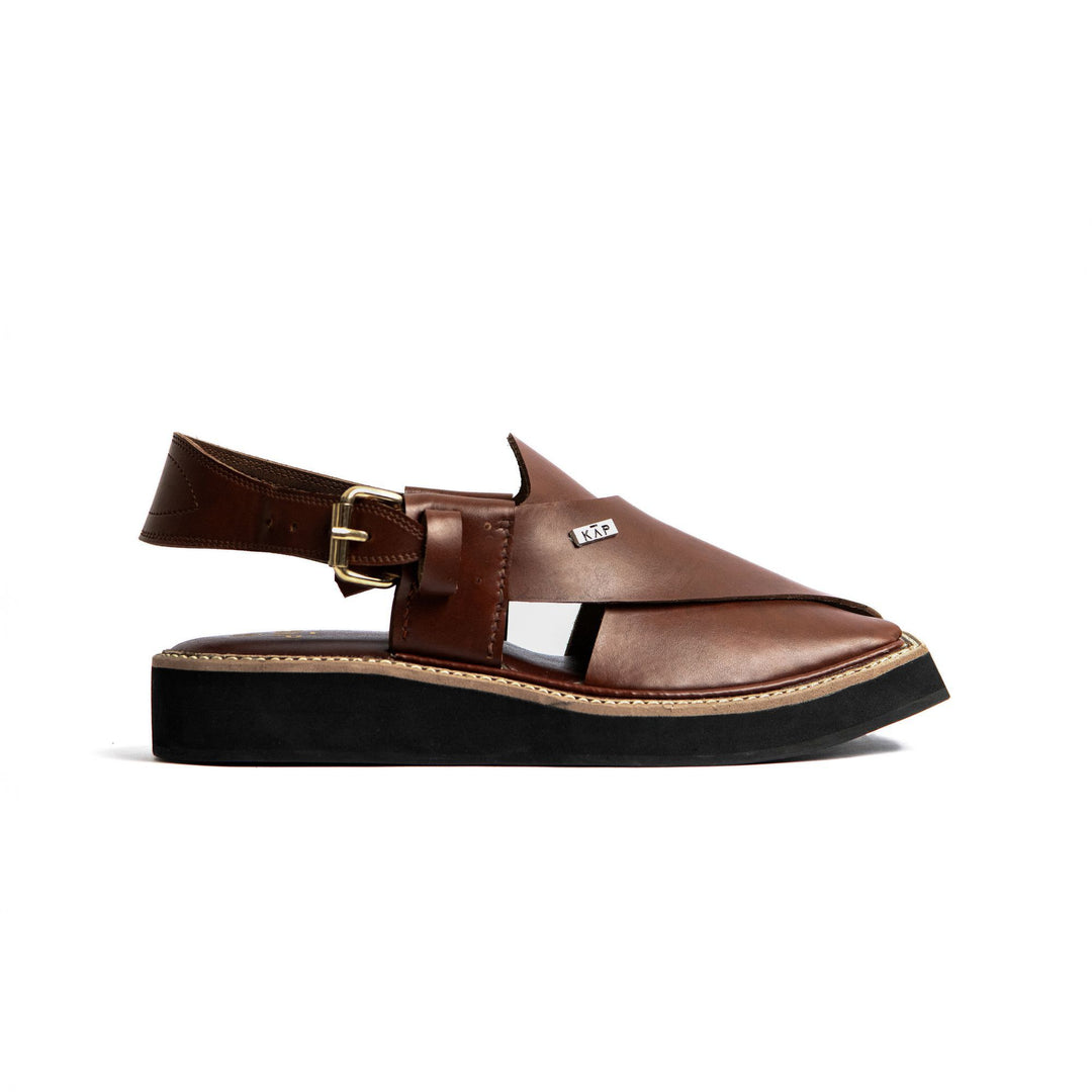 Tradewalk - Premium Kaptan Chappal (Brown)