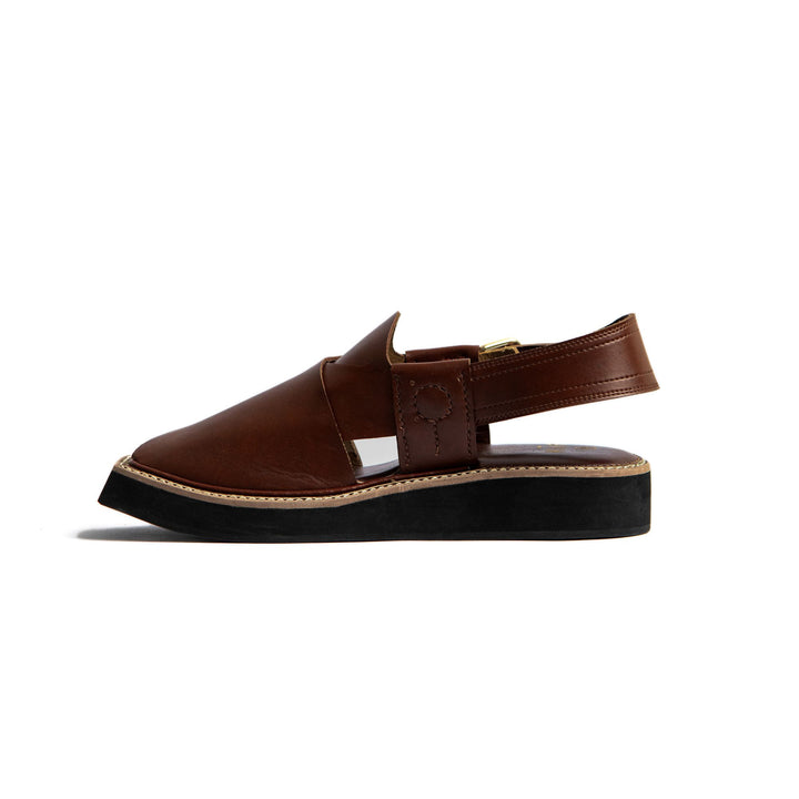 Tradewalk - Premium Kaptan Chappal (Brown)