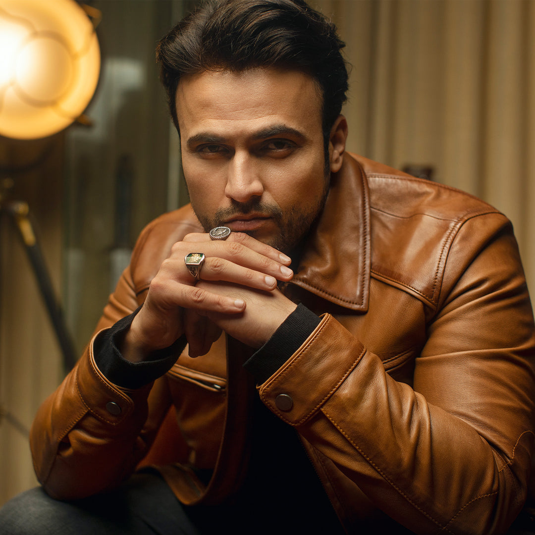 James Dean - Limited Edition Cognac Leather Jacket
