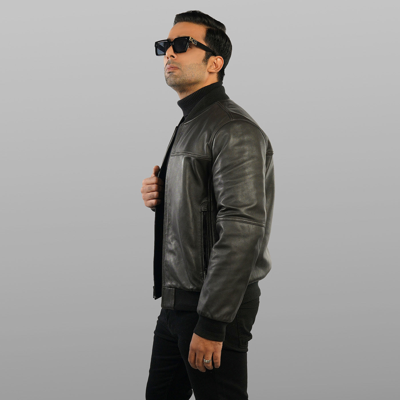 Bomber Leather Jacket - Limited Edition