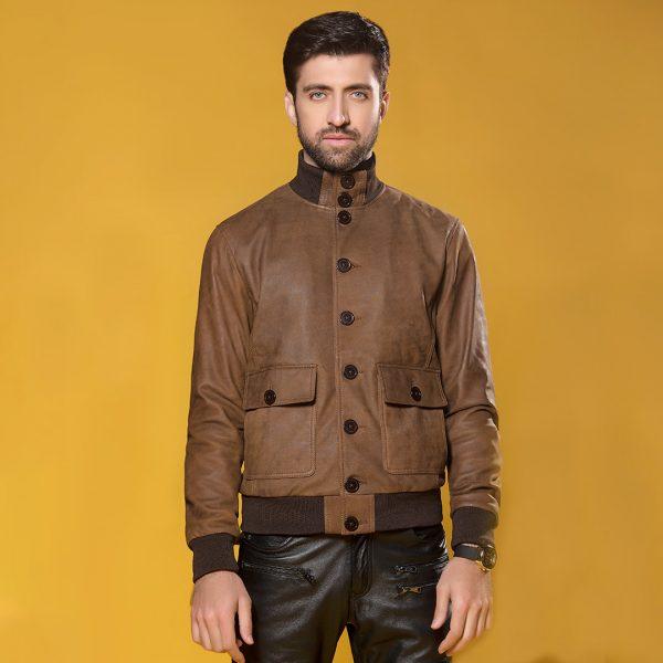 Bomber Leather Jacket - Special Edition | Kaptan