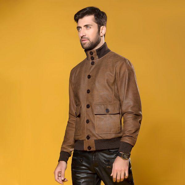 Bomber Leather Jacket - Special Edition | Kaptan