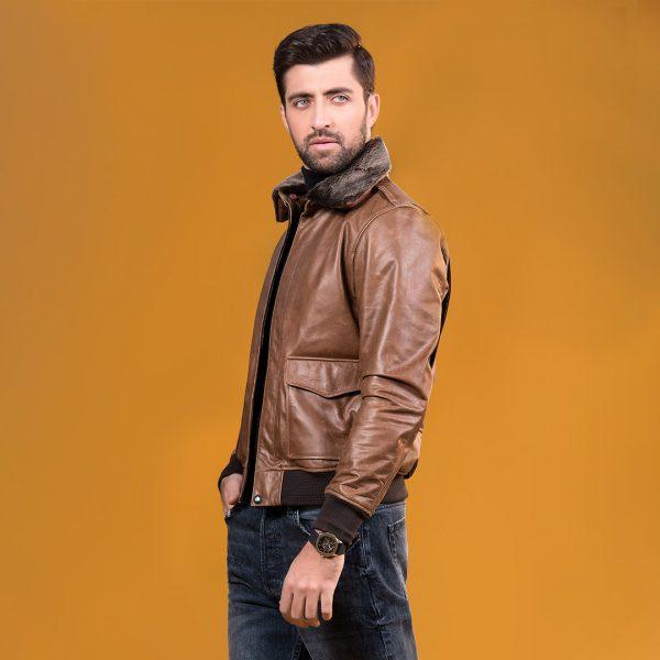 Aviator Leather Jacket