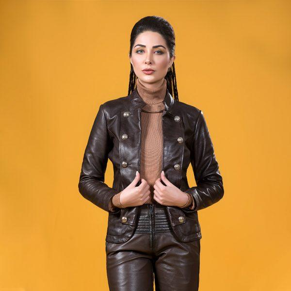 Royal Leather Jacket - Brown | Kaptan