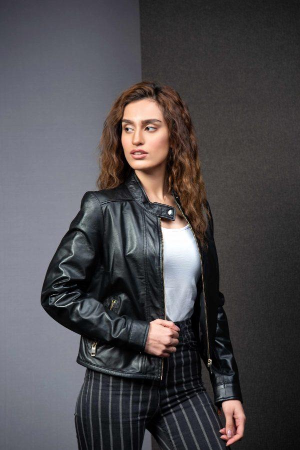 Premium Fashionista Leather Jacket for Women