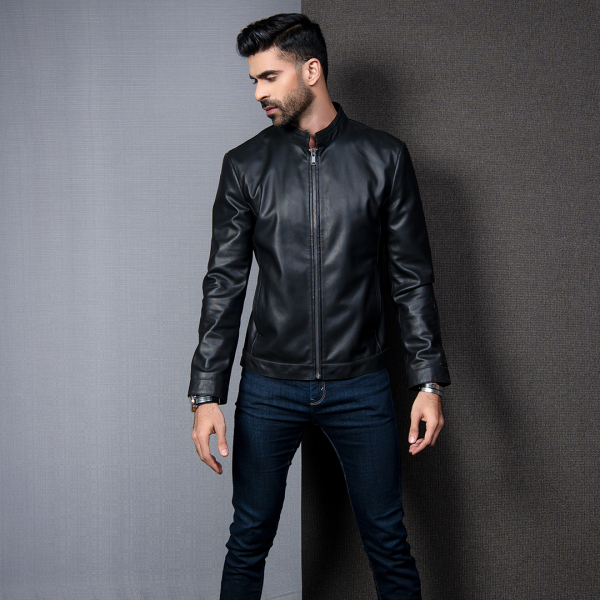 Vintage - Biker Leather Jacket